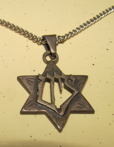 Collana con ciondolo stella - , di