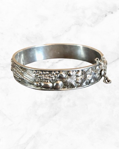 Bracciale vintage argento - bracciale,