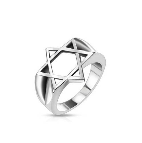 Anello moda judaica stella - anello,