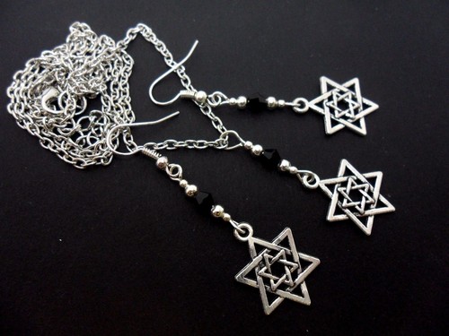Set collana orecchini tema - set,
