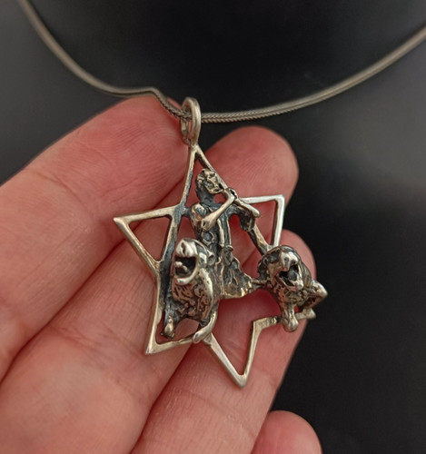 Collana stella davide - collana, di