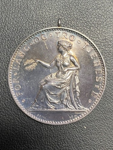 Norvegia 1947 medaglia argento