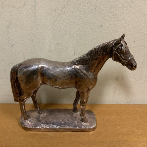 Statuina cavallo argento david - cavallo,