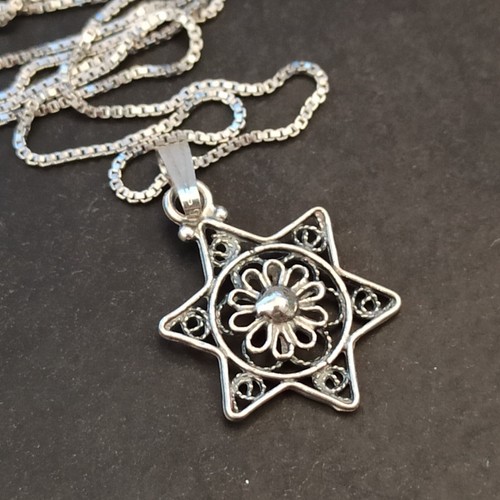 Collana stella davide - stella,