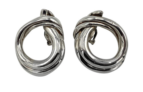Orecchini vintage grandi - vintage,