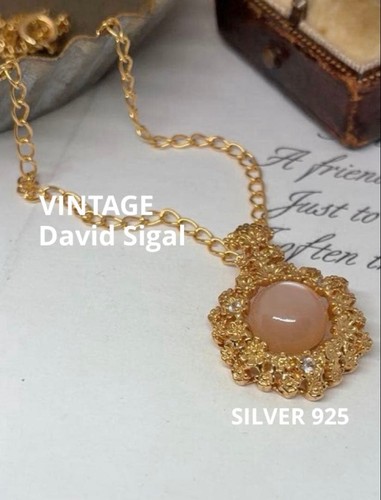 Collana vintage david sigal - david, in