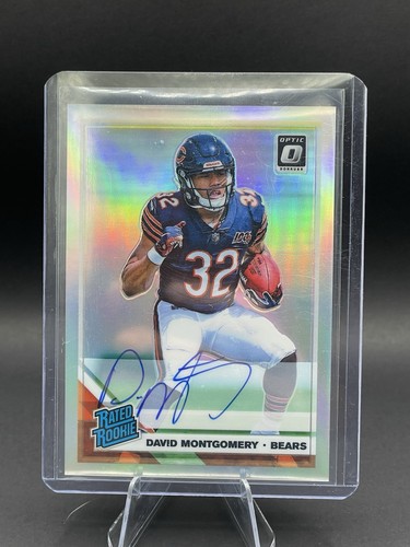David montgomery optic rookie - david,