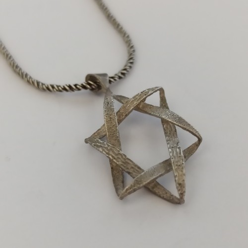 Collana uomo stella - di, david