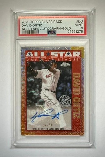 David ortiz 2025 topps 1990 - david,