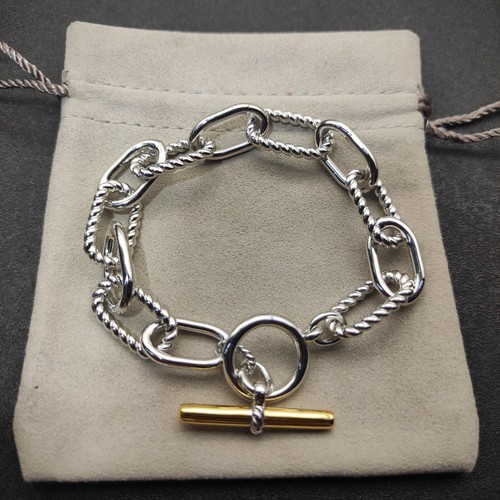 Bracciale david argento - david, in